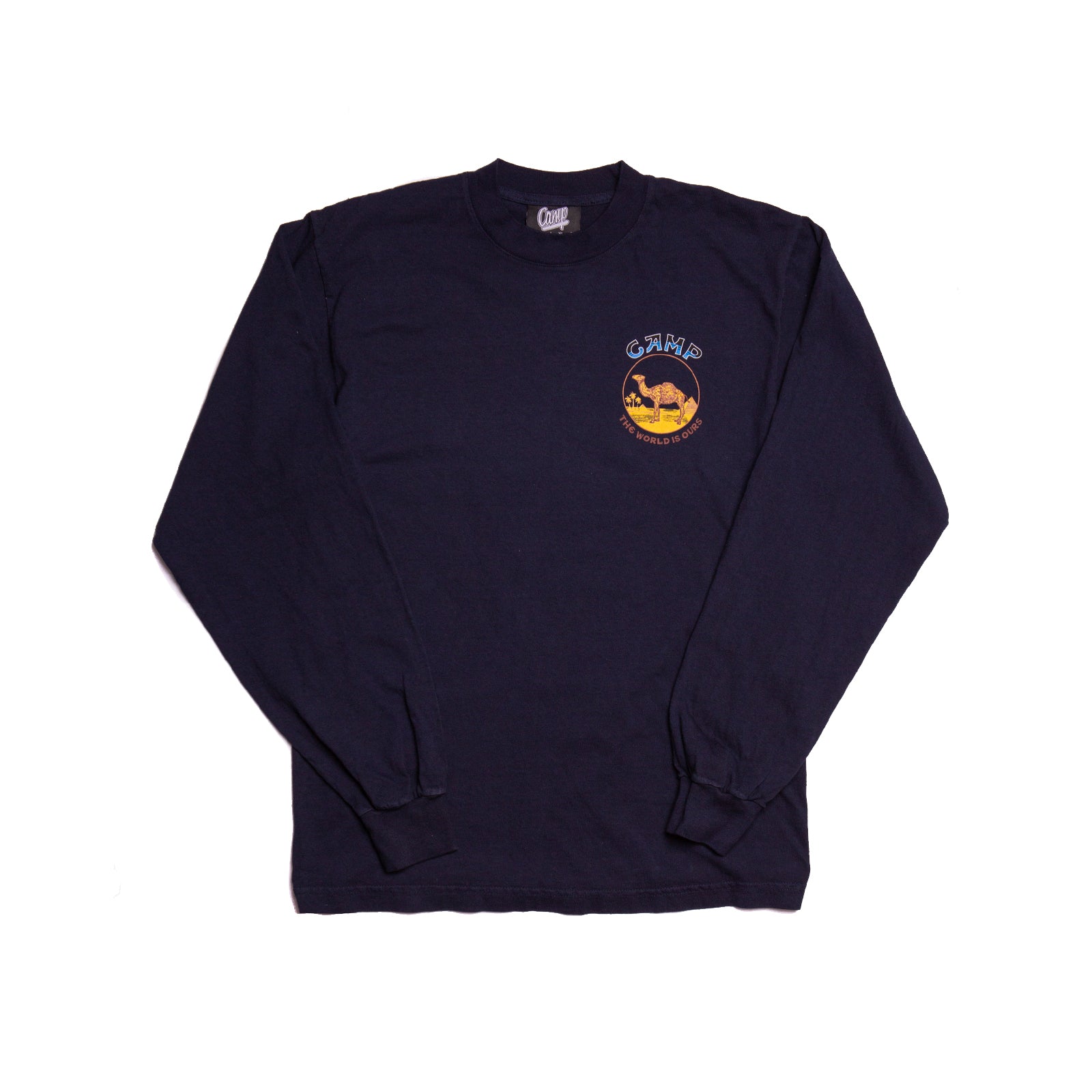 Camel Long-Sleeve Navy