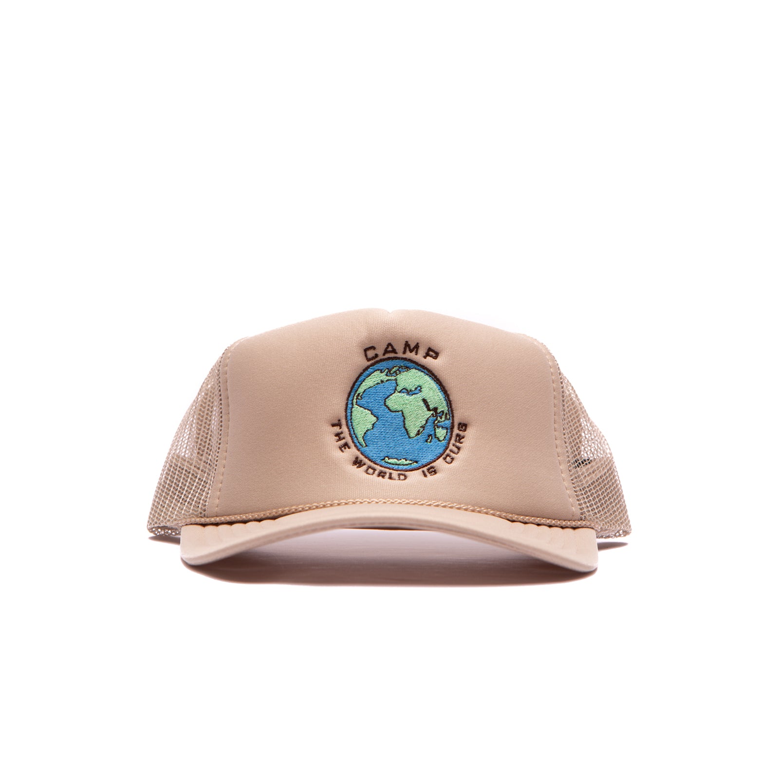 World Trucker Hat Khaki