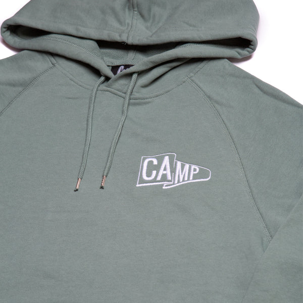 Flags Hoodie Sage Green