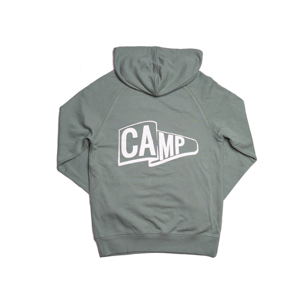 Flags Hoodie Sage Green